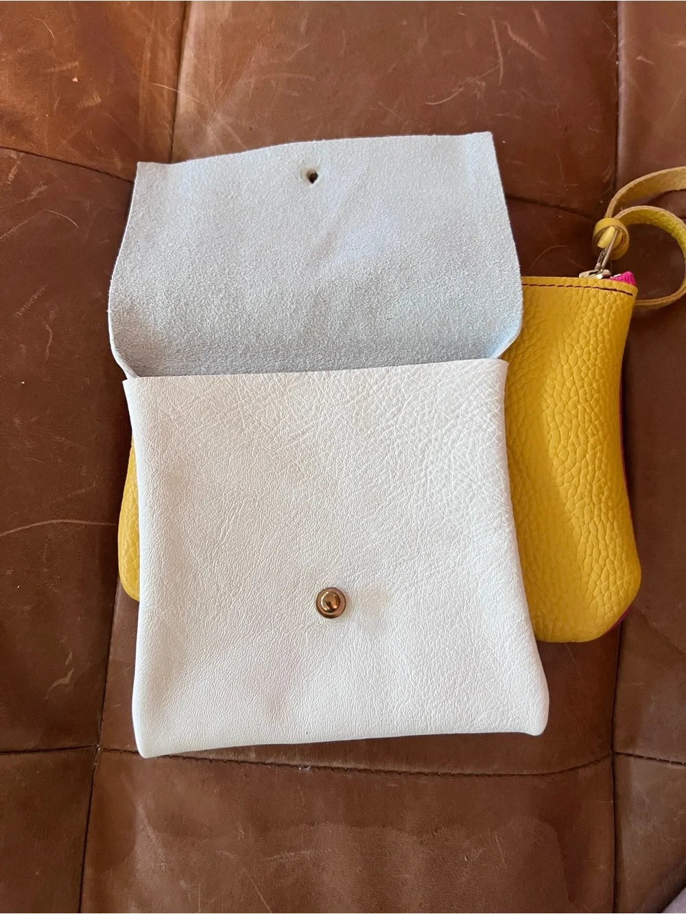 Pair of Baqette Brand Leather Pouches